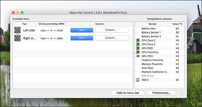 mac fan control for windows